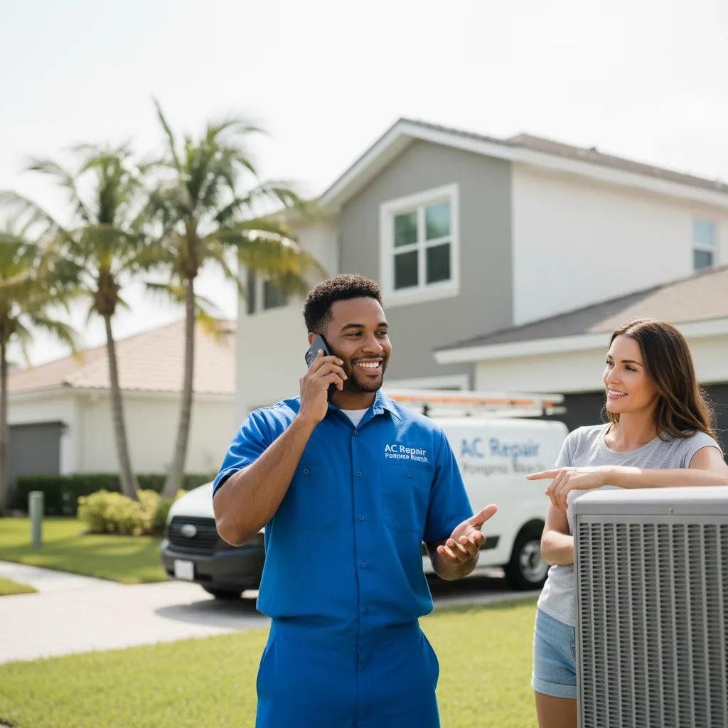 AC Repair Pompano Beach customer support in Flanagan